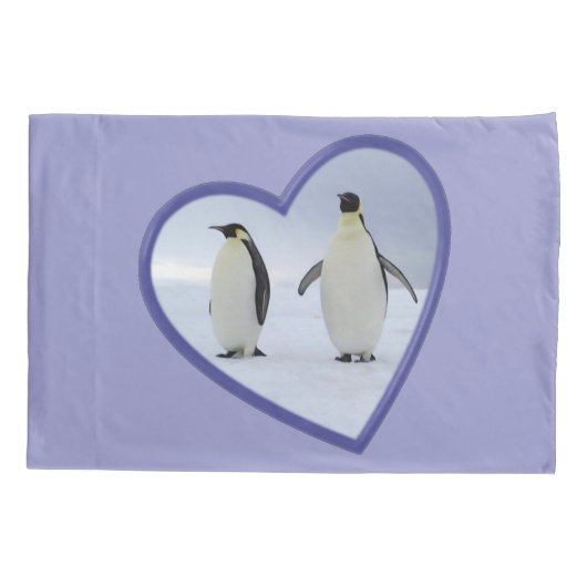 Emperor Penguins Kussensloop (Achterkant)