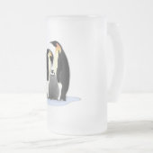 Emperor Penguins Nesting Matglas Bierpul (Voorkant rechts)