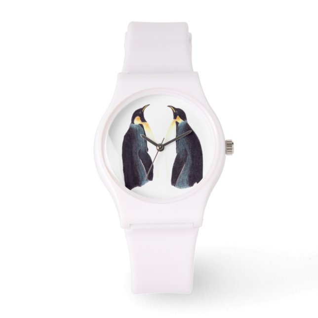 Emperor Pinguïns Sportief horloge (Voorkant)