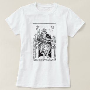 Emperor Tarot Kaart T-shirt