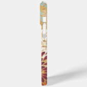  Emphera Modern Flower Monogram Galaxy Case-Mate iPhone Case (Achterkant / Links)