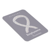 Emphysema Sensibilisation Ruban Magnets d'art pers (Côté Droit)