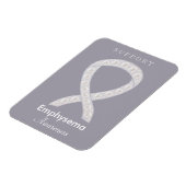 Emphysema Sensibilisation Ruban Magnets d'art pers (Côté Gauche)