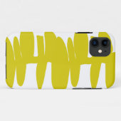 Empilé vers le haut du coque iphone vert (Dos (Horizontal))