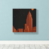 Empire Ascending Canvas Afdruk (Insitu (Houten vloer))