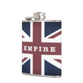 Empire & British Flag, Britse mode /Brits merk Heupfles (Links)