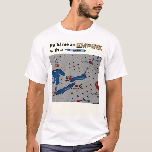 Empire Builder-T-shirt T-shirt (Voorkant)