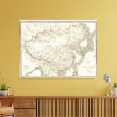 Empire Chinois, Japon - Chinees imperium en Japan Canvas Afdruk (Insitu (Woonkamer))