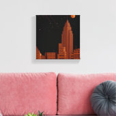 Empire Oplopend Canvas Afdruk (Insitu (Woonkamer))