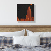 Empire Oplopend Canvas Afdruk (Insitu (Slaapkamer))
