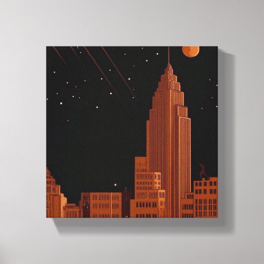 Empire Oplopend Canvas Afdruk (Voorkant)