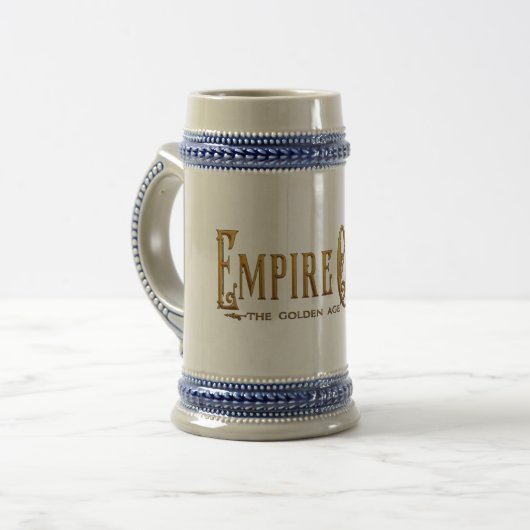 Empire Queen Stein Bierpul (Voorkant links)