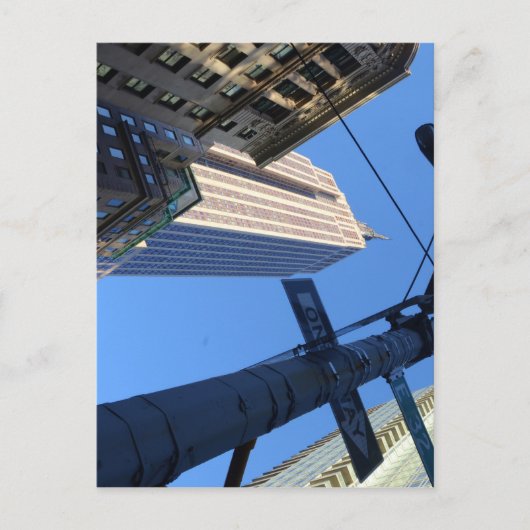 Empire State. Briefkaart (Voorkant)