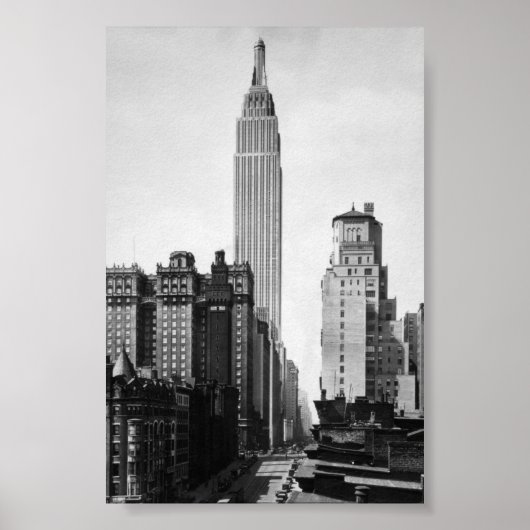 Empire State Building - 1931 Poster (Voorkant)