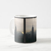 Empire State Building bij schemering Koffiemok (Voorkant links)