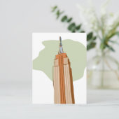 Empire State Building Briefkaart (Staand voorkant)