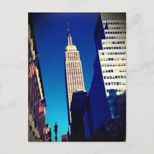 Empire State Building Briefkaart (Voorkant)