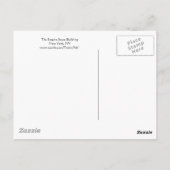 Empire State Building Briefkaart (Achterkant)