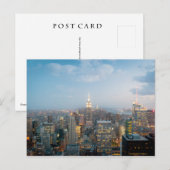Empire State Building in New York Briefkaart (Voorkant / Achterkant)