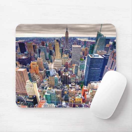 Empire State Building, Midtown Manhattan Muismat (Met muis)