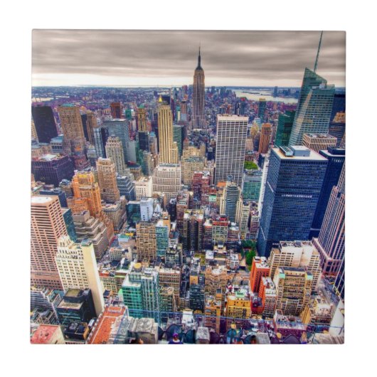 Empire State Building, Midtown Manhattan Tegeltje (Voorkant)