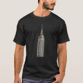Empire State Building New York  7 T-shirt (Voorkant)