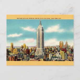  Empire State Building New York Briefkaart