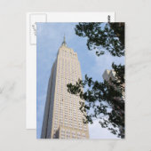 Empire State Building ... New York City Briefkaart (Voorkant / Achterkant)