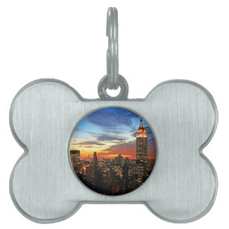 Empire State Building New York Huisdieren Naamplaatje
