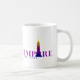 Empire State Building-New York-Vibrant Paarse- Koffiemok
