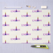 Empire State Building-New York-Vibrant Paarse Tissuepapier (Craft)