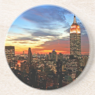 Empire State Building New York Zandsteen Onderzetter