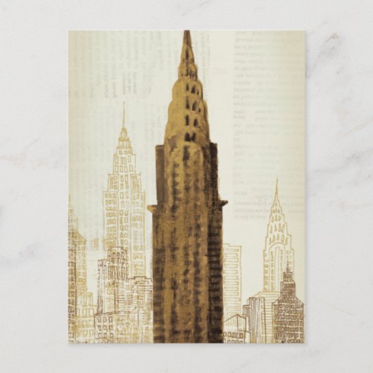 Empire State Building NYC Briefkaart (Voorkant)