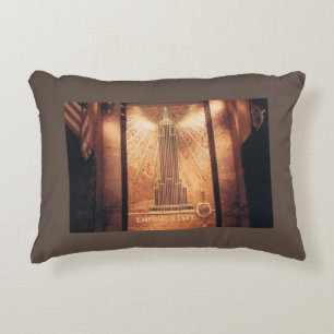 Empire State Building Pillow Accent Kussen