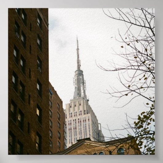 Empire State Building Poster (Voorkant)