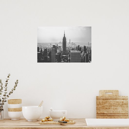 Empire State Building Poster (Keuken)