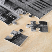 Empire State Building, Stormy NYC skyline, B&W Legpuzzel (Zijkant)