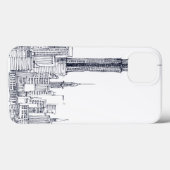 Empire State Case-Mate iPhone Case (Achterkant (horizontaal))
