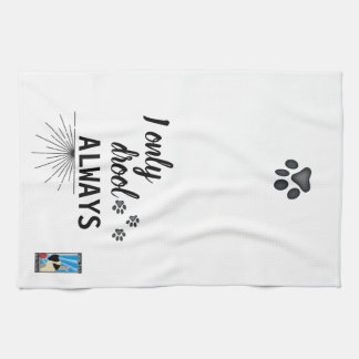 Empire State Mastiff Fanciers Drool Altijd handdoe Theedoek