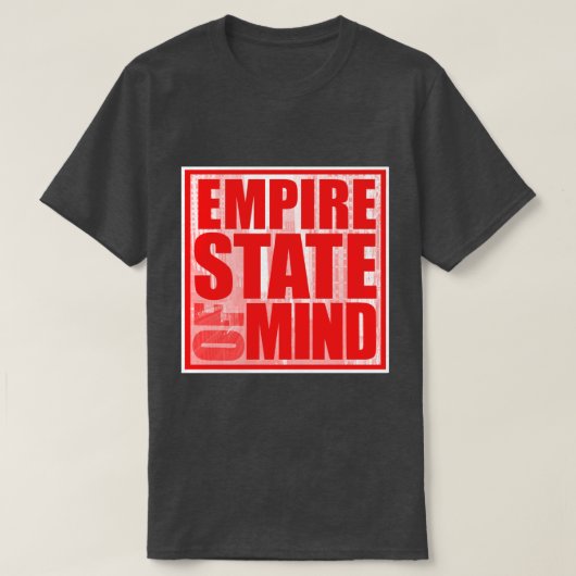 Empire State of Mind T-shirt (Design voorkant)