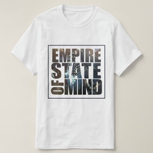 Empire State of Mind T-shirt (Design voorkant)