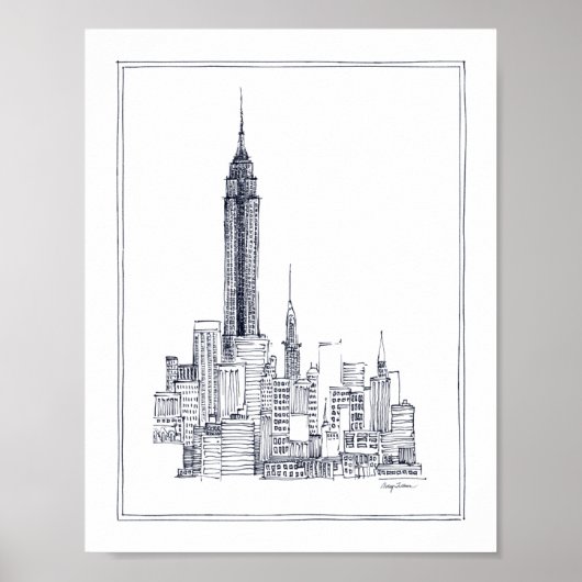Empire State Poster (Voorkant)