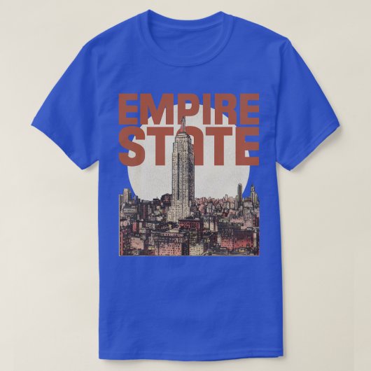 Empire State T-shirt (Design voorkant)
