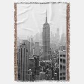 Empire State Throw Blanket Deken (Voorkant Verticaal)