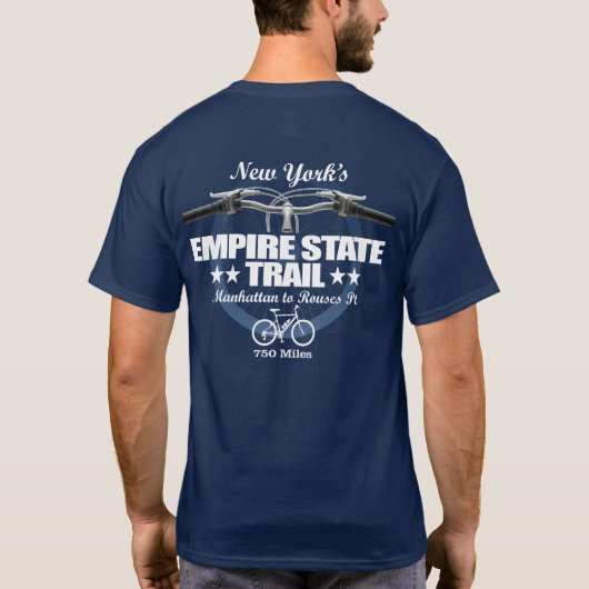 Empire State Trail (H2) T-shirt (Achterkant)