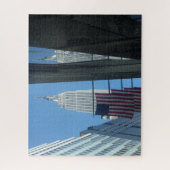 Empire State-vlaggen Legpuzzel (Verticaal)