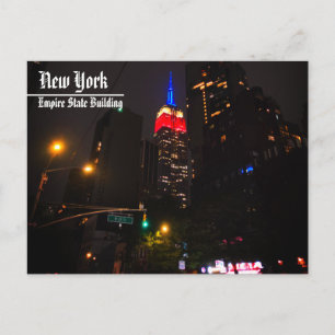Empire State & Washington Square Ansichtkaart New Briefkaart