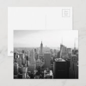 Empire States Building Manhattan Briefkaart (Voorkant / Achterkant)