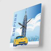 Empire Wall Clock Vierkante Klok (Hoek)