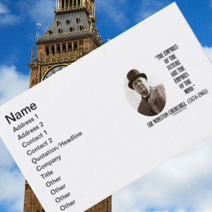Empires of Future zijn Empires of Mind Churchill Visitekaartje